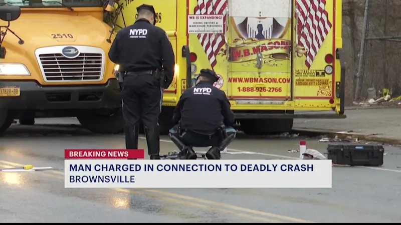 Story image: Police: Brooklyn man charged in fatal Brownsville crash