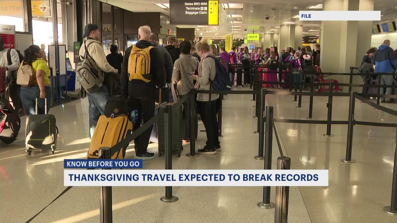 Story image: Know Before You Go: Expect delays as record breaking travel is forecast for Thanksgiving