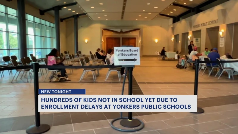 Story image: Hundreds of students not placed in classrooms yet at Yonkers Public Schools