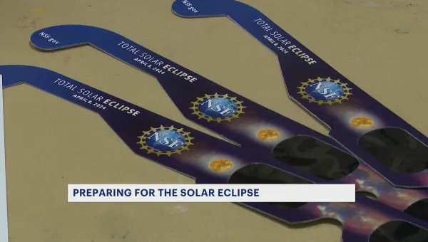 Officials work to educate public about dangers of looking directly at solar eclipse
