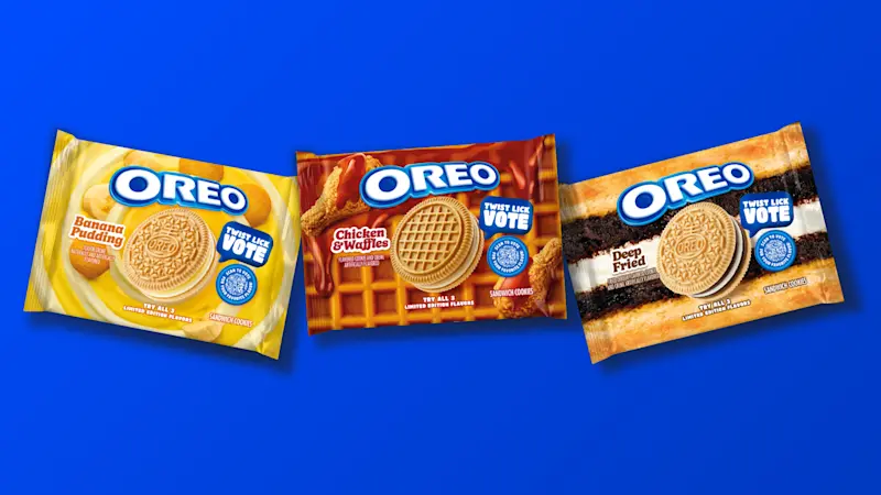 Story image: Oreo is launching a chicken and waffles cookie; fans to decide if it comes back