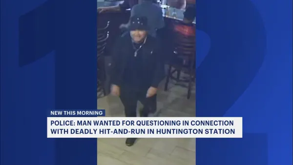 Police: Man wanted for questioning in connection to fatal Huntington Station hit-and-run