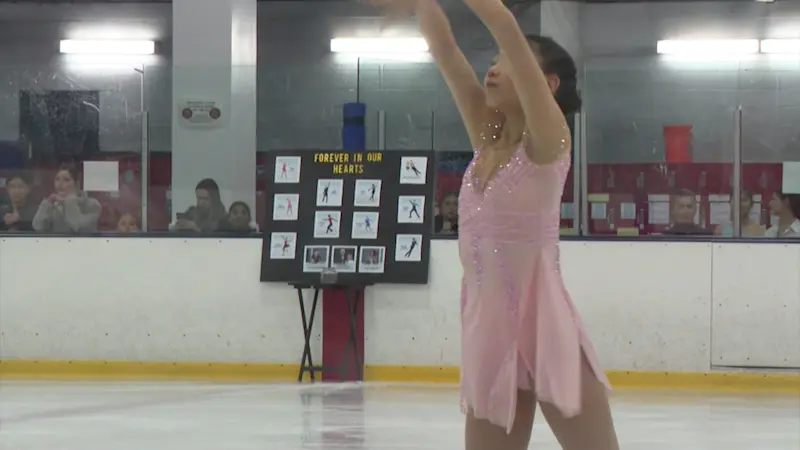 Story image: Palisades Center Ice Rink honors victims in DC plane crash with tribute show