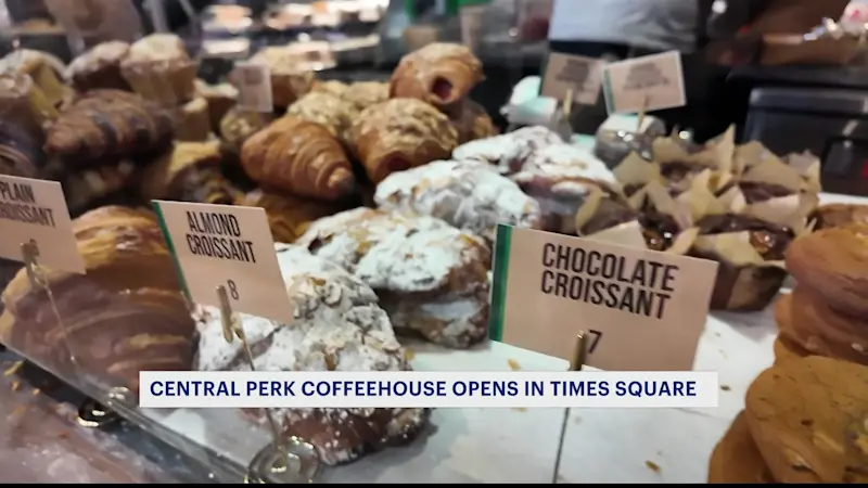 Story image: Central Perk coffeehouse opens in Times Square, bringing 'Friends' nostalgia to NYC