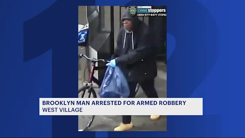 Story image: Brooklyn man arrested for armed robbery of 87-year-old woman in West Village