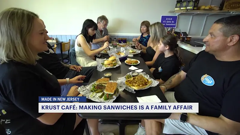 Story image: Made in New Jersey: Krust Café owner trades badge for bread in Freehold sandwich shop