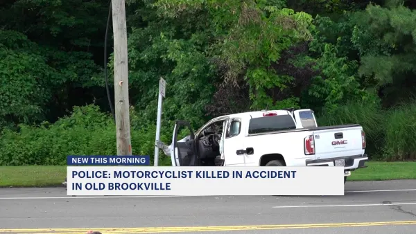 Police: 45-year-old motorcyclist killed in Old Brookville collision 