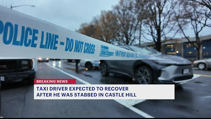 Story image: Taxi driver stabbed in back and abdomen in Castle Hill