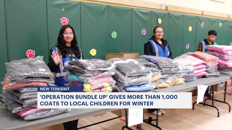 Story image: Operation Bundle Up gives over 1,000 winter coats to children in White Plains