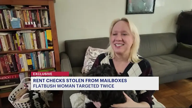 Story image: Flatbush woman warns neighbors after rent checks stolen from mailboxes twice