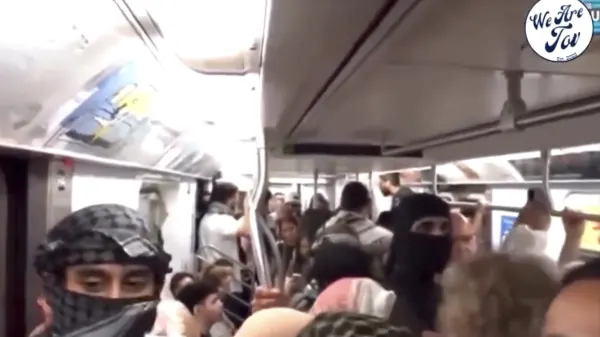 Man surrenders to police after alleged Zionist threats on Manhattan subway