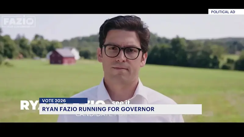 Story image: State Sen. Ryan Fazio announces run for governor 