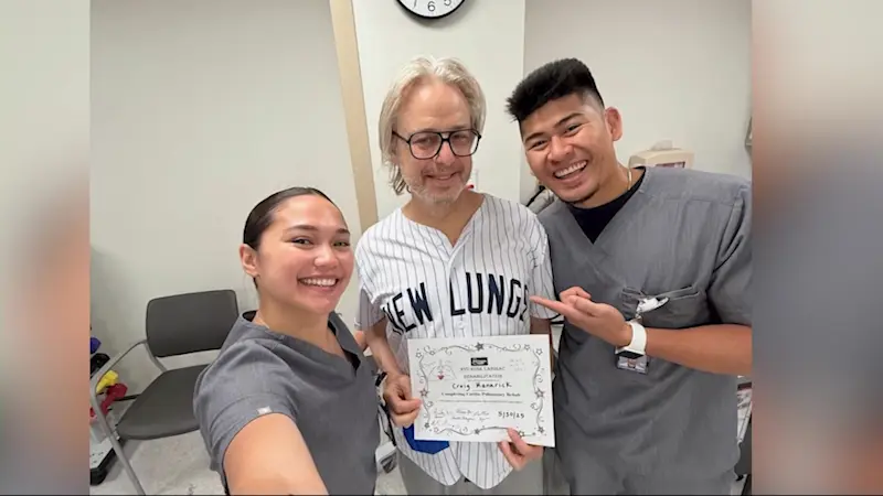 Story image: Exclusive: Double lung recipient given second chance at life 