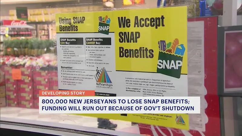 Story image: Community Foodbank of New Jersey in 'disaster mode' in advance of SNAP expiring