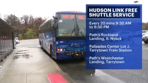 Hudson Link's free weekend shuttle bus service for Cuomo Bridge bike path resumes this weekend