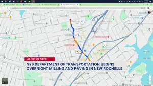 Traffic Alert: Overnight roadwork in New Rochelle
