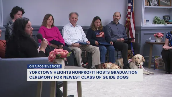 Nonprofit holds graduation ceremony in Yorktown Heights for its newest class of guide dogs
