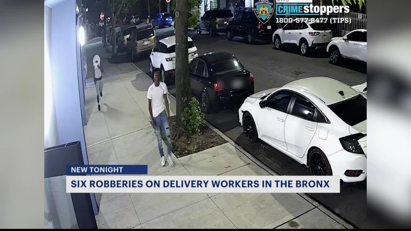 Story image: NYPD searching for 6 men allegedly involved in 6 Bronx robberies