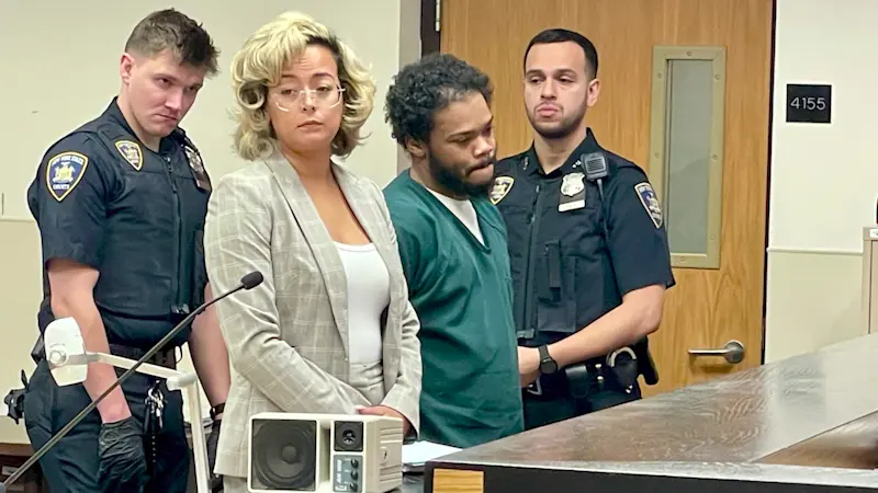 Story image: Man accused of rape arraigned on grand jury indictment