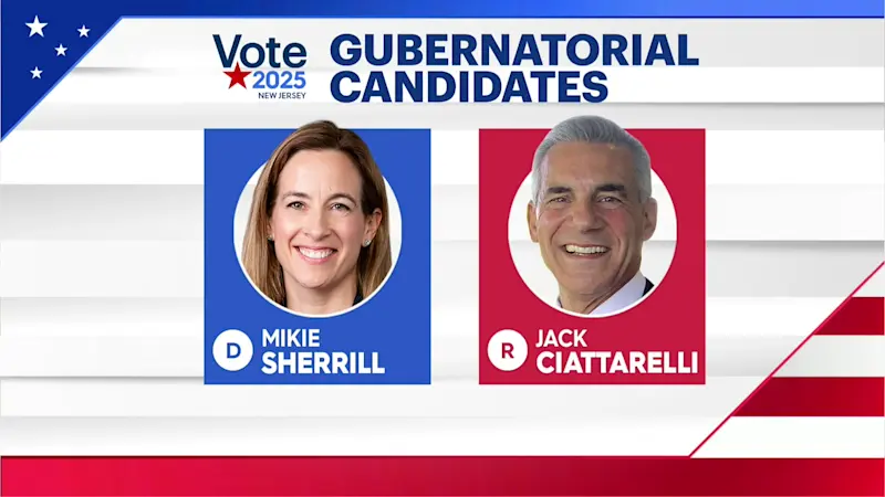 Story image: Power & Politics: 1:1 with NJ gubernatorial candidates Rep. Mikie Sherrill and Jack Ciattarelli
