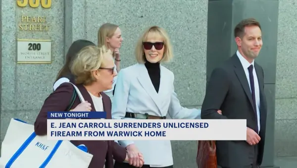 Trump accuser E. Jean Carroll surrenders unlicensed firearm to Warwick police