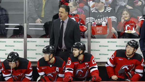 Devils GM Tom Fitzgerald says Travis Green is part of his search for a new coach