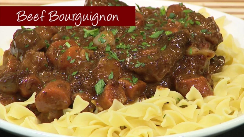 Story image: What's Cooking: Uncle Giuseppe's Marketplace's beef bourguignon