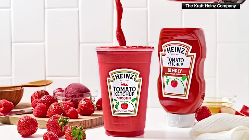 Story image: Heinz and Smoothie King launch ketchup-based smoothie