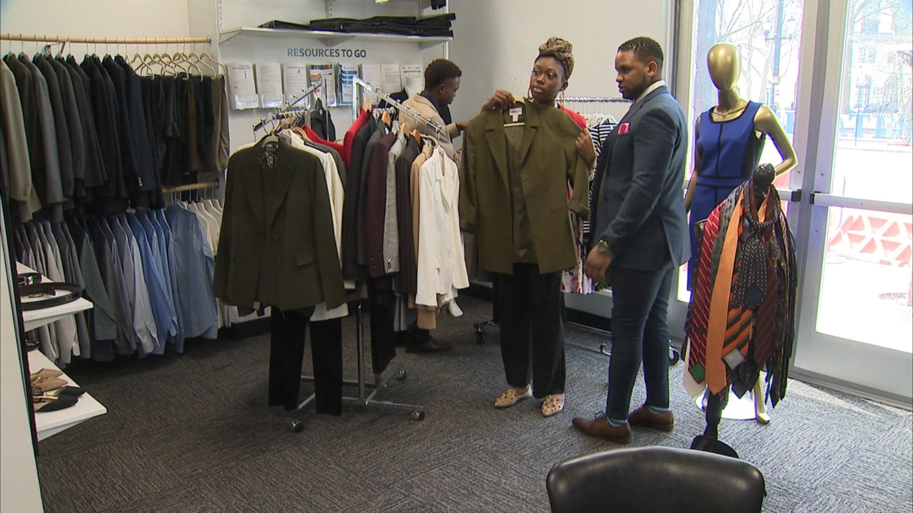 Dress for Success Berkeley College holds Career Clothing