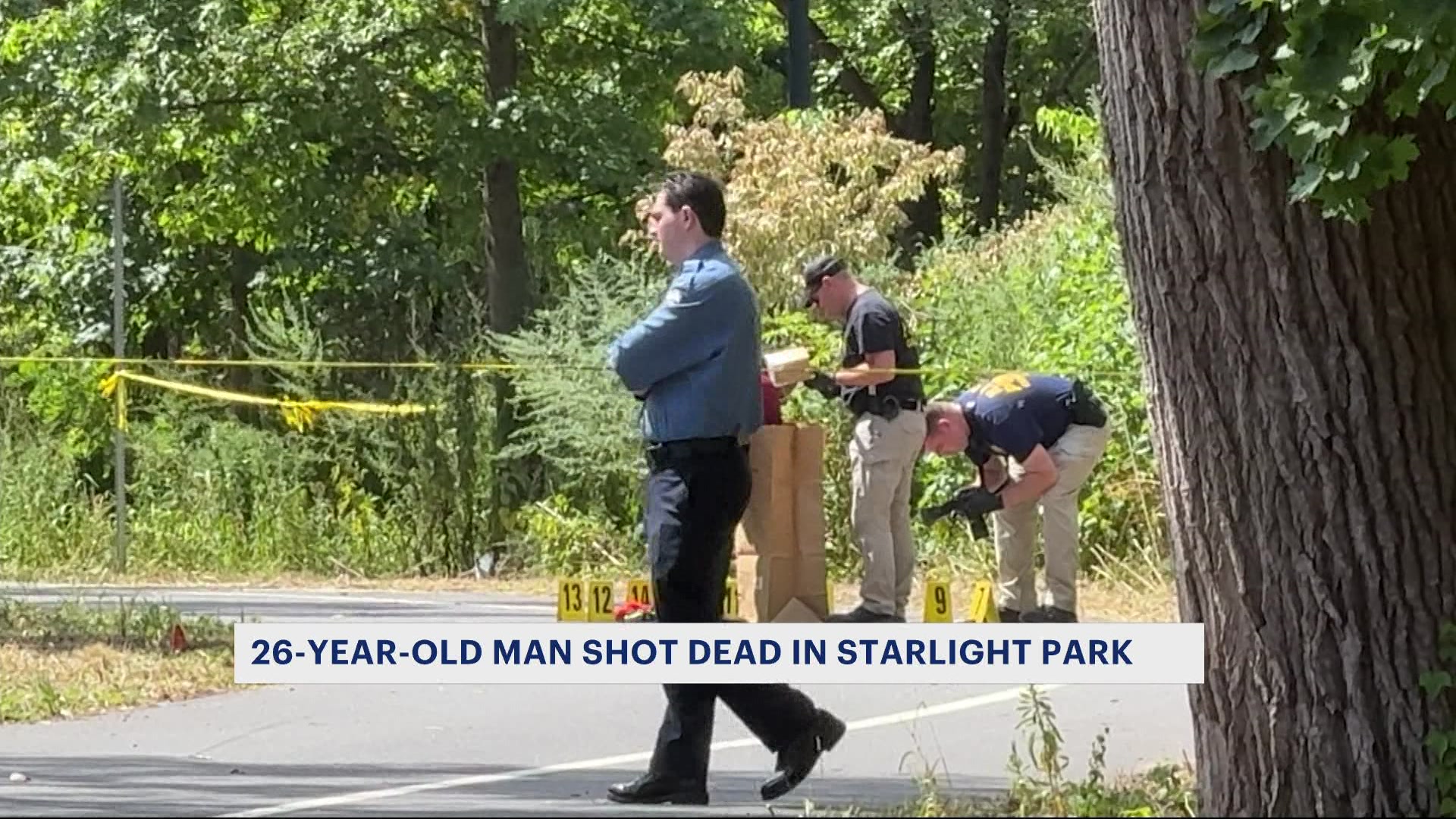 News 12 | Bronx | 26 Year Old Man Fatally Shot In Starlight Park