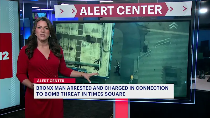 Story image: Bronx man arrested for leaving suspicious package in Times Square