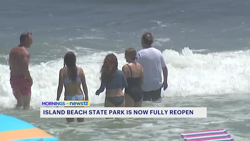 Story image: Sewer issue resolved at Island Beach State Park after holiday weekend closures