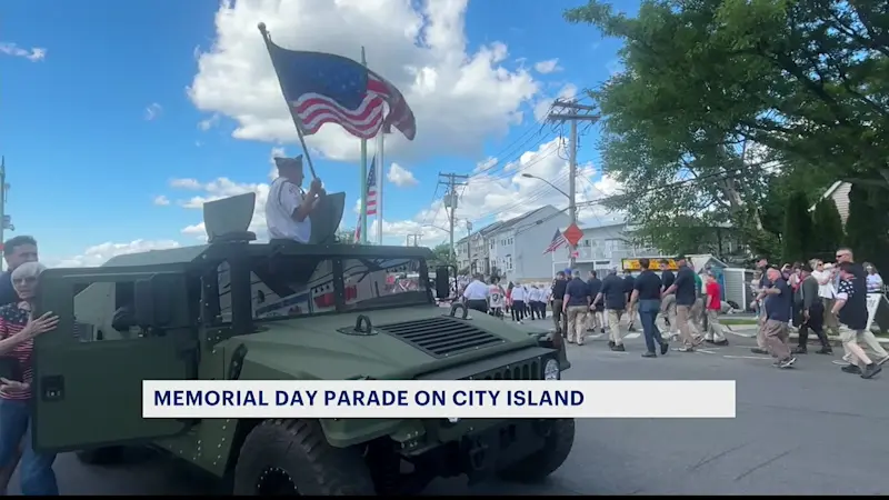 Story image: City Island community gathers for annual Memorial Day parade