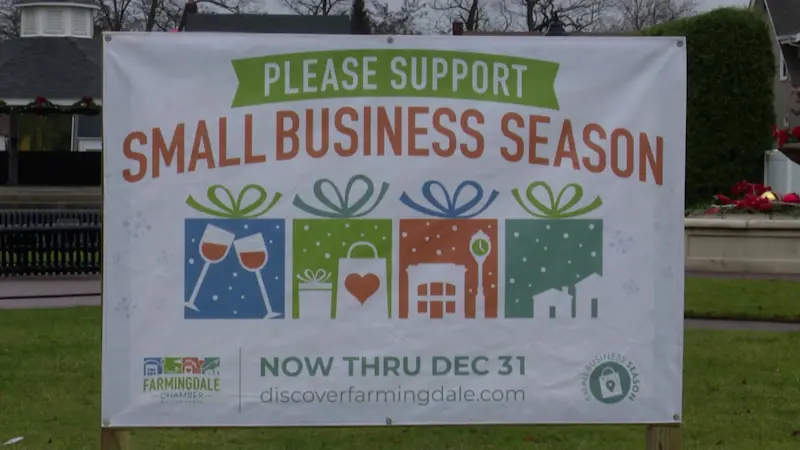 Story image: Small businesses in the spotlight during holiday parade in Farmingdale