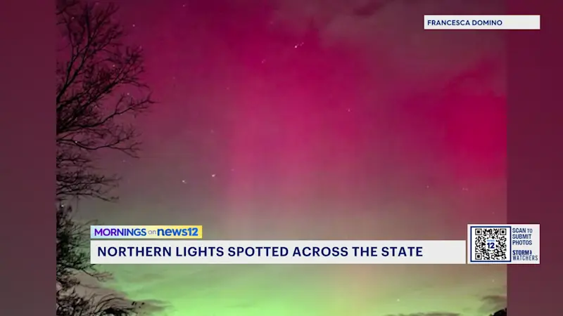 Story image: Possible Northern Lights viewing in New Jersey once again tonight