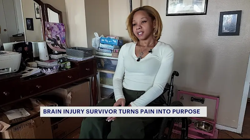 Story image: Car crash survivor from The Bronx turns pain into purpose