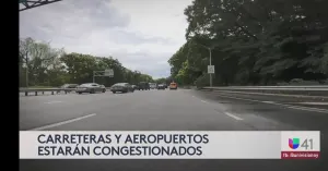 Univision 41 News Brief: Carreteras y aeropuertos estaran congestionados