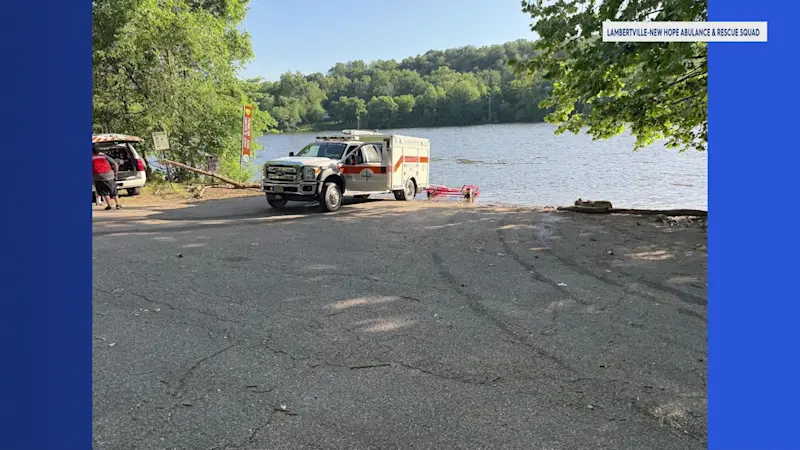 Story image: State police suspend search for swimmer missing in Delaware River