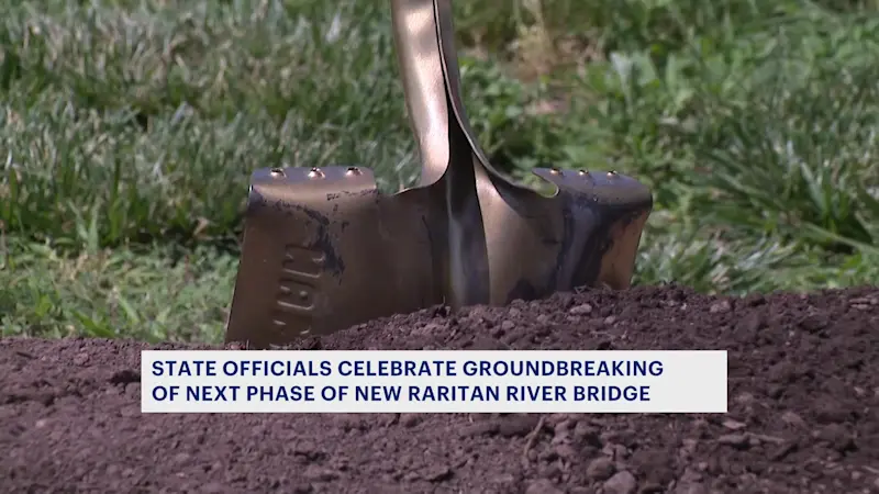 Story image: Lawmakers celebrate groundbreaking of next phase of Raritan River Bridge project