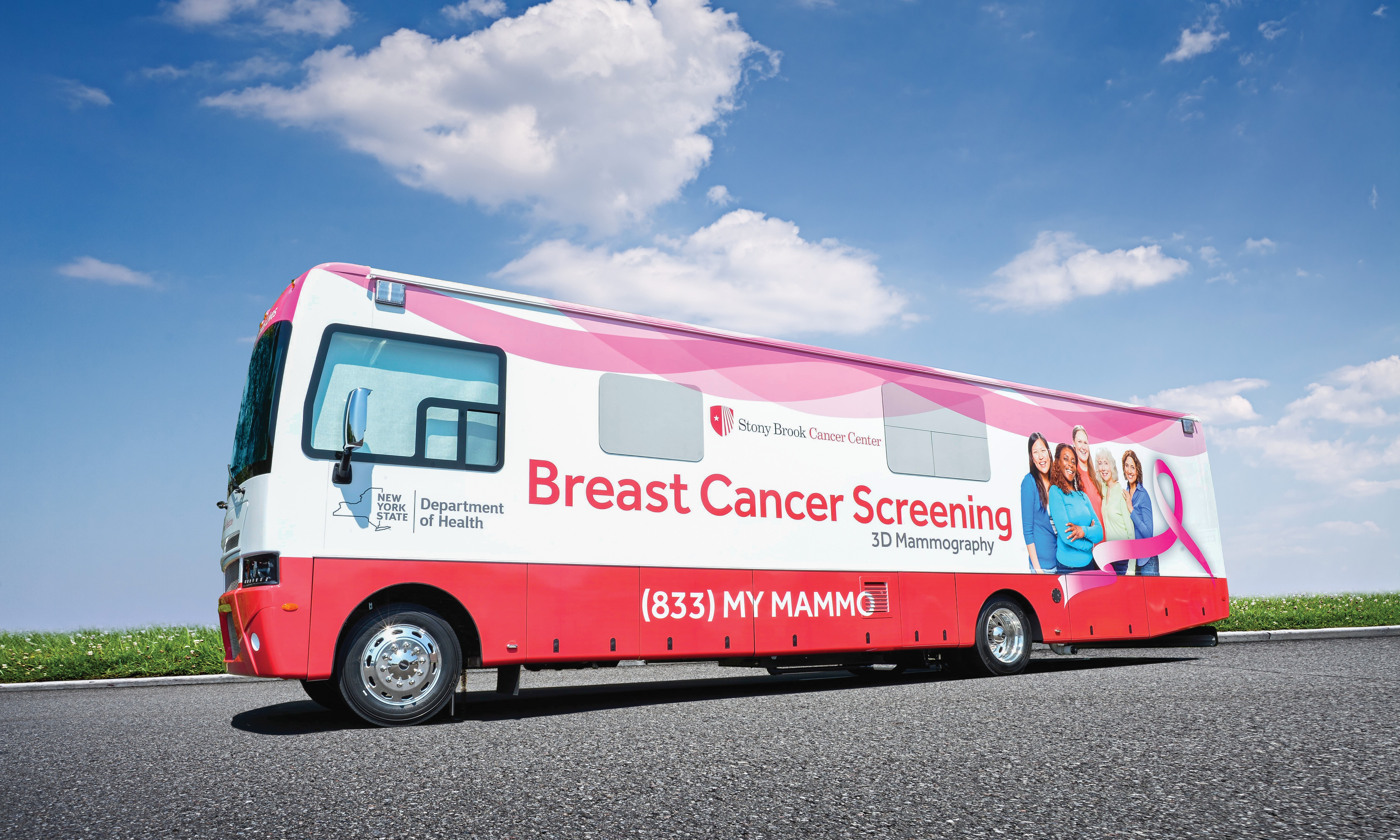 Stony Brook Cancer Center Mobile Mammography Van-RET