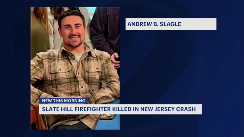 Story image: Orange County firefighter killed in New Jersey crash