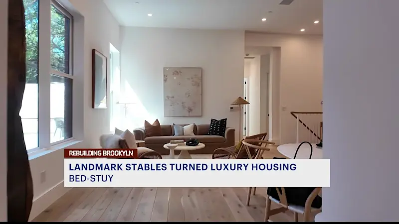 Story image: Landmark horse stable building transformed into luxury housing in Bed-Stuy