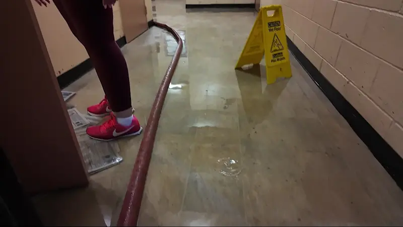 Story image: Several Co-op City residents forced into street after apartment flood