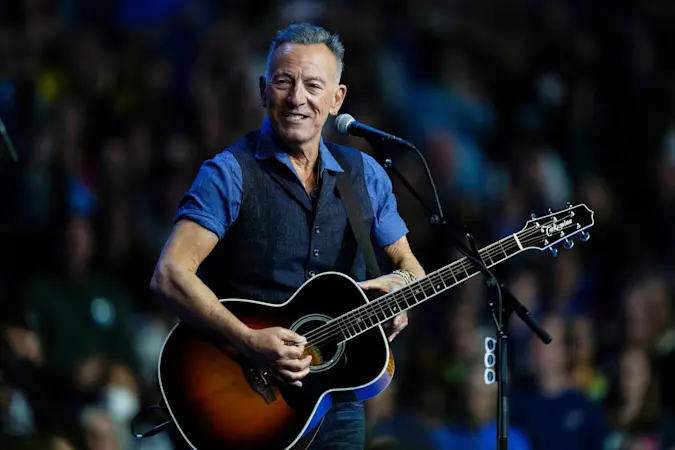 Story image: Springsteen doubles down on political criticism with a digital EP that includes anti-Trump comments