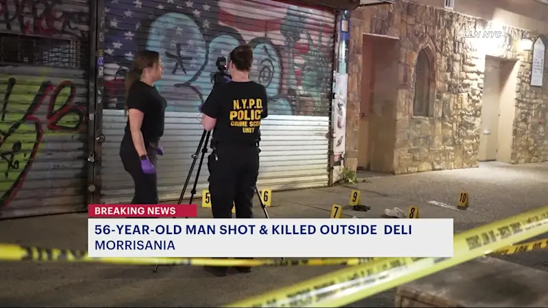 Story image: Police: Morrisania man fatally shot outside deli 