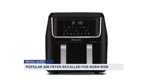 Empower Brands recalls popular air fryer sold nationwide due to burn hazard