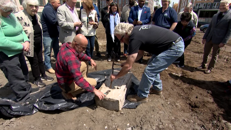 Story image: Nearly 100-year-old time capsule discovered by Norwalk demo crew