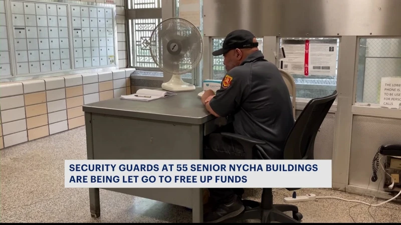 Story image: 55 NYCHA senior buildings in Brooklyn, the Bronx to lose unarmed security service this summer   