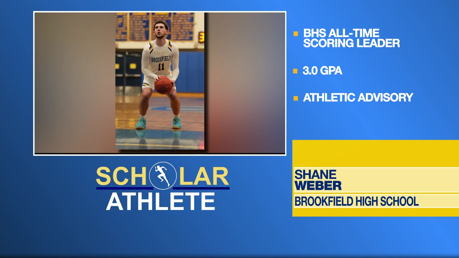 Scholar Athlete: Shane Weber