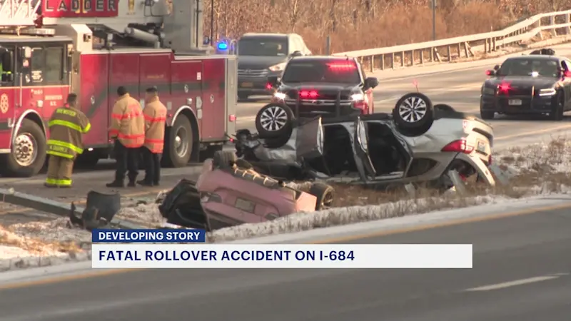 Story image: State police: 1 dead in I-684 crash in Southeast